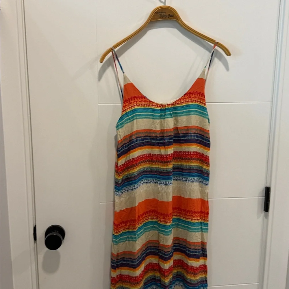 Xhilaration Multicolor Boho Maxi Dress size medium - Picture 2 of 7